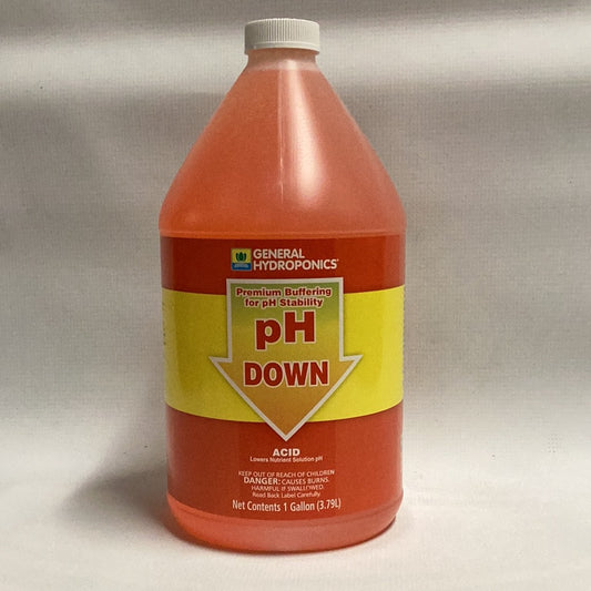 GH pH Down Liquid-Orange : 1 Gal