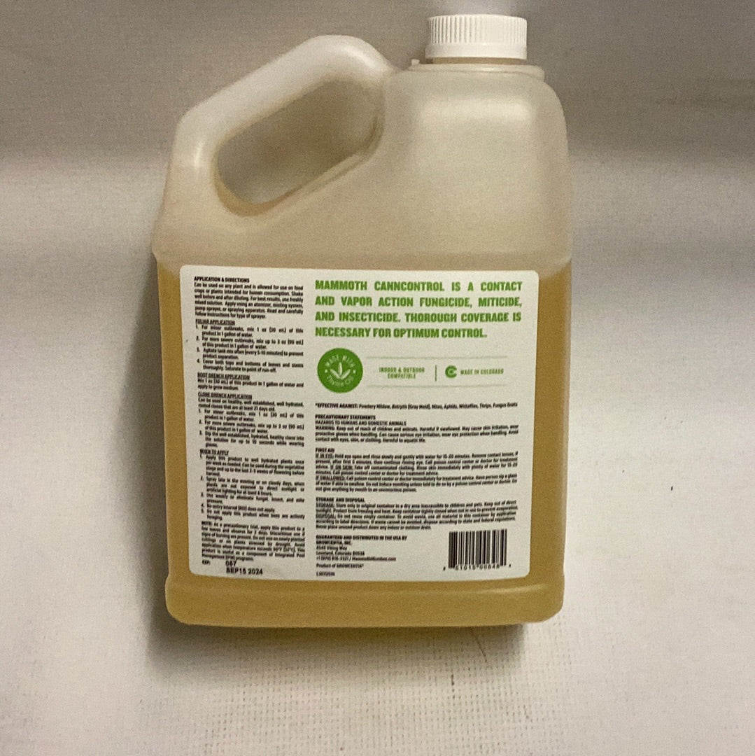 Mammoth P CannControl-Green Label : 1 Gal