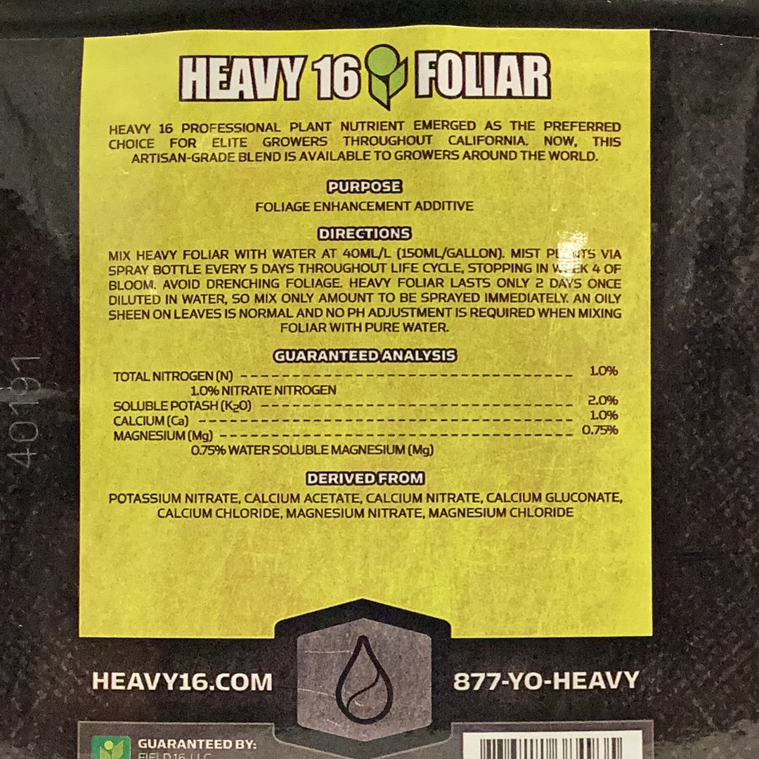 Heavy 16 Foliar-1 Gal