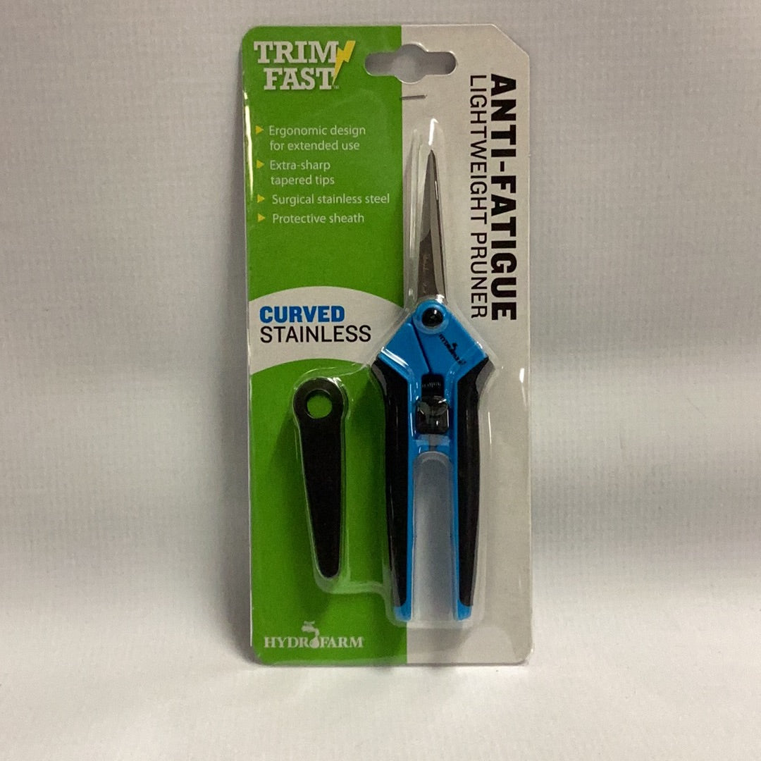 Hydrofarm Curved Scissors-Blue : Curved