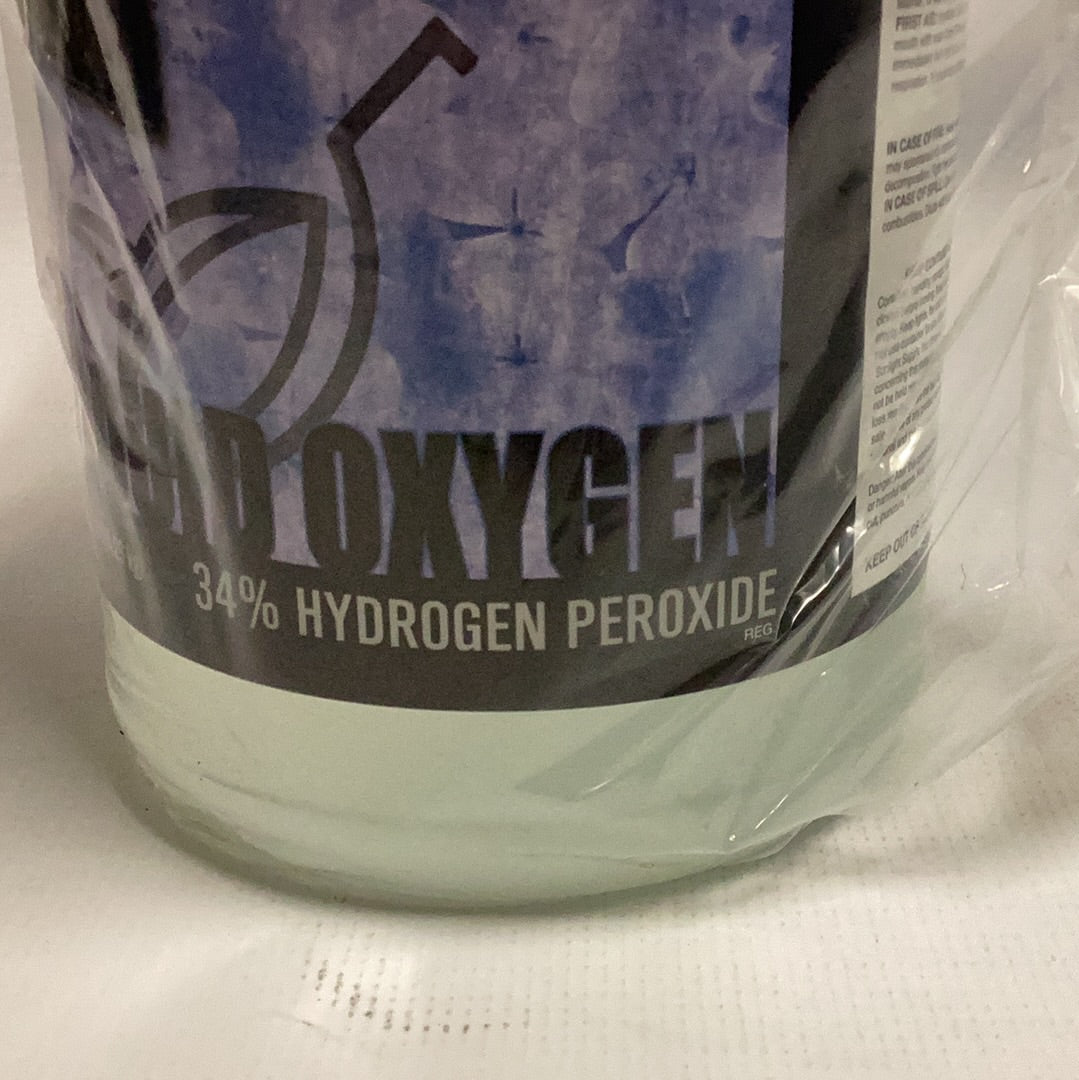 Alchemist H202 Liquid Oxygen-34% Conc. : 1 Gal