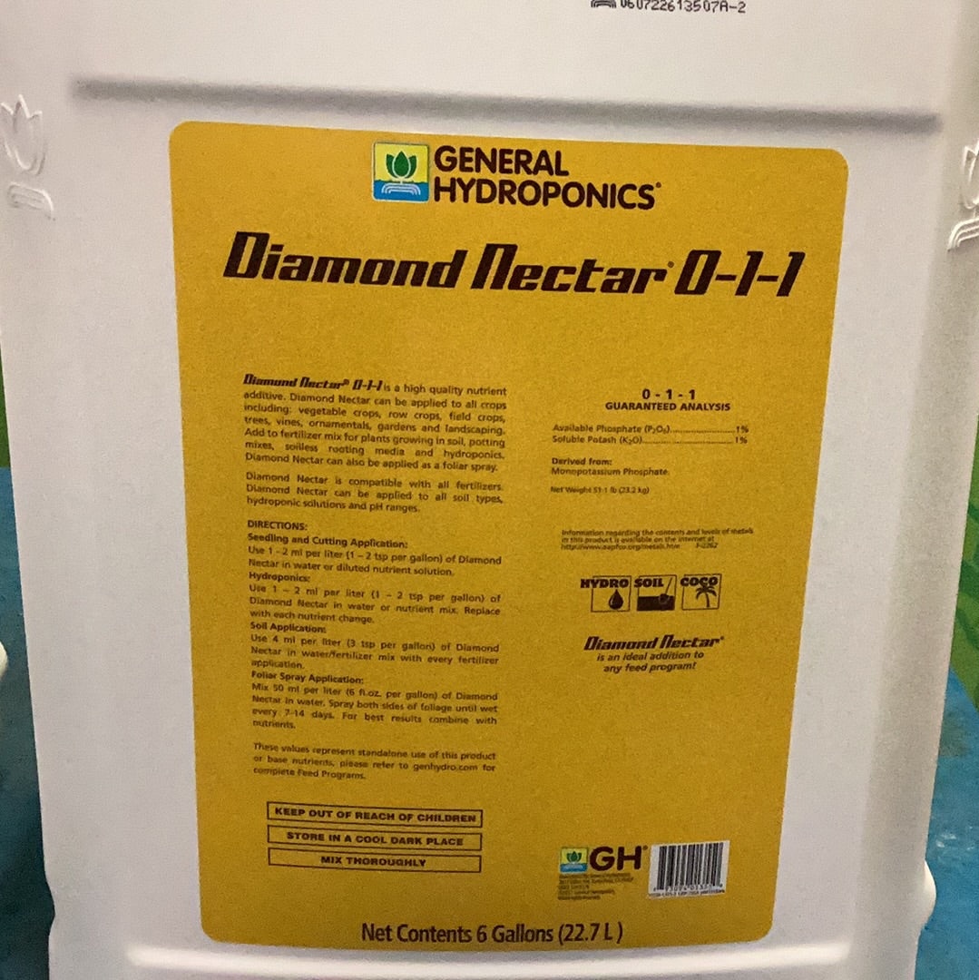 GH Diamond Nectar-Humics : 6 Gal