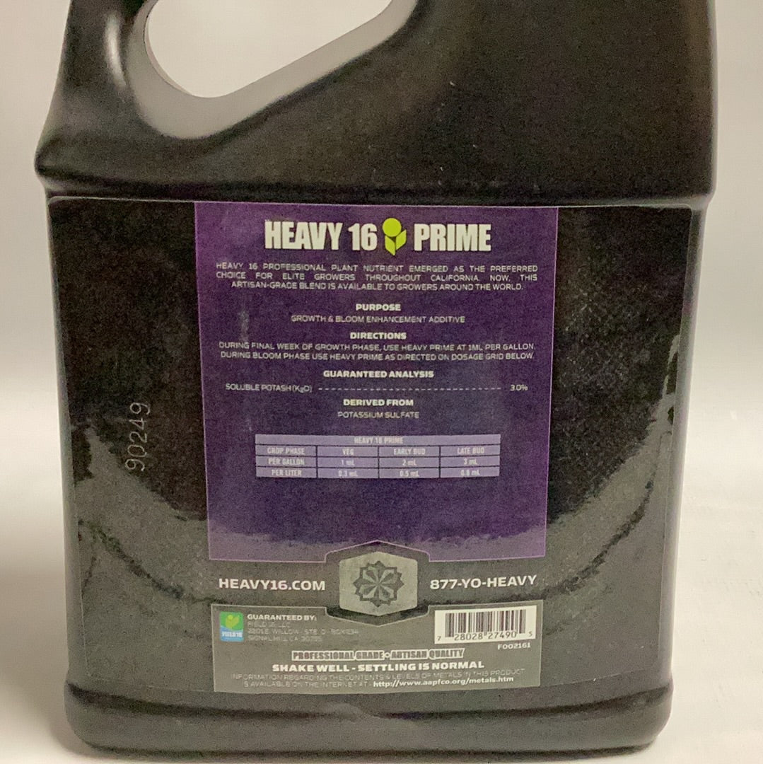 Heavy 16 Prime-1 Gal