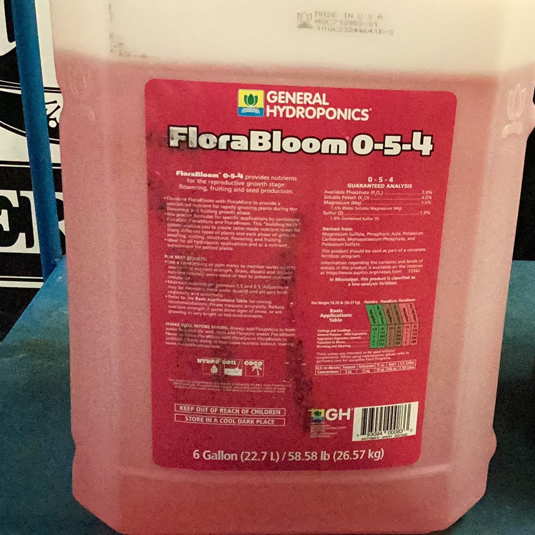 GH Flora Bloom-Pink : 6 Gal