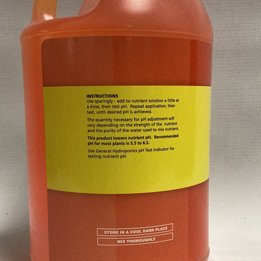 GH pH Down Liquid-Orange : 1 Gal