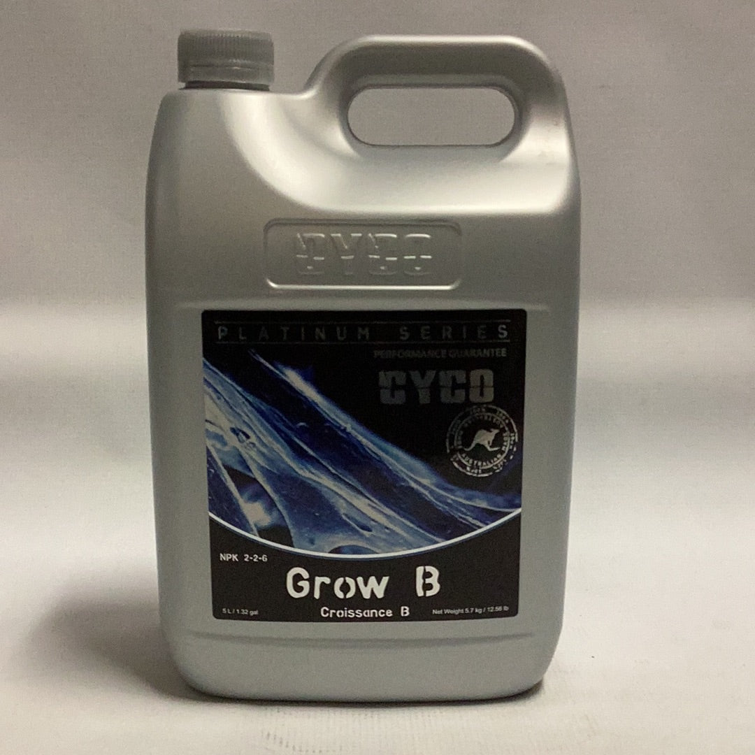 Cyco Grow B-2-Part Grow : 5 Liter