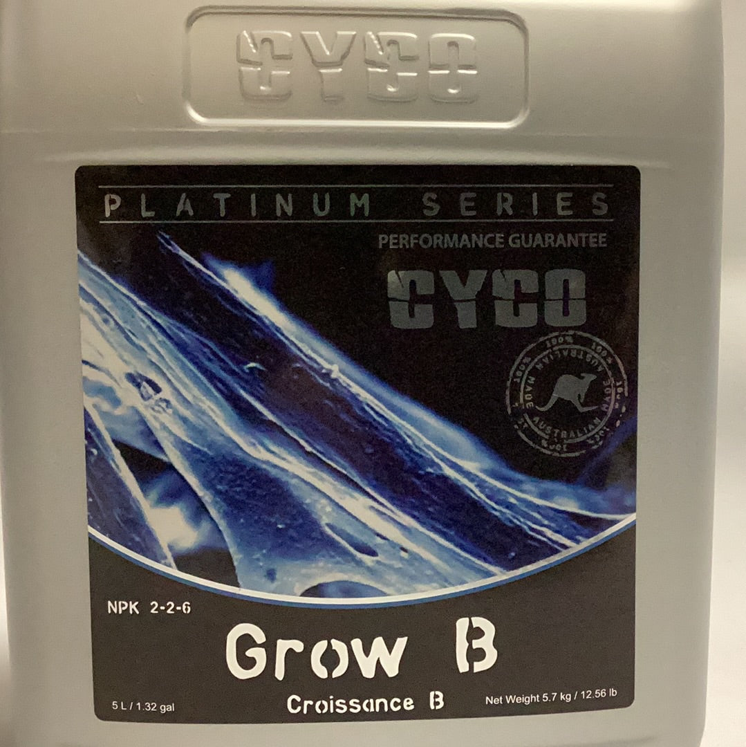 Cyco Grow B-2-Part Grow : 5 Liter