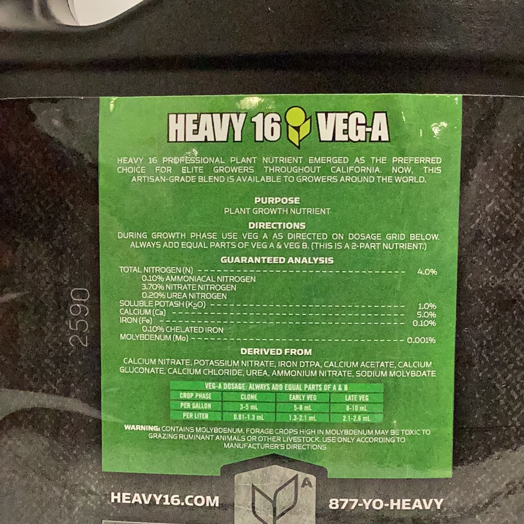 Heavy 16 Veg A-1 Gal