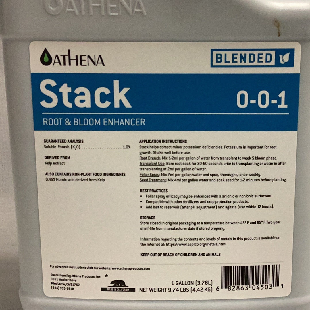 Athena Blended Stack-Liquid : 1 Gal