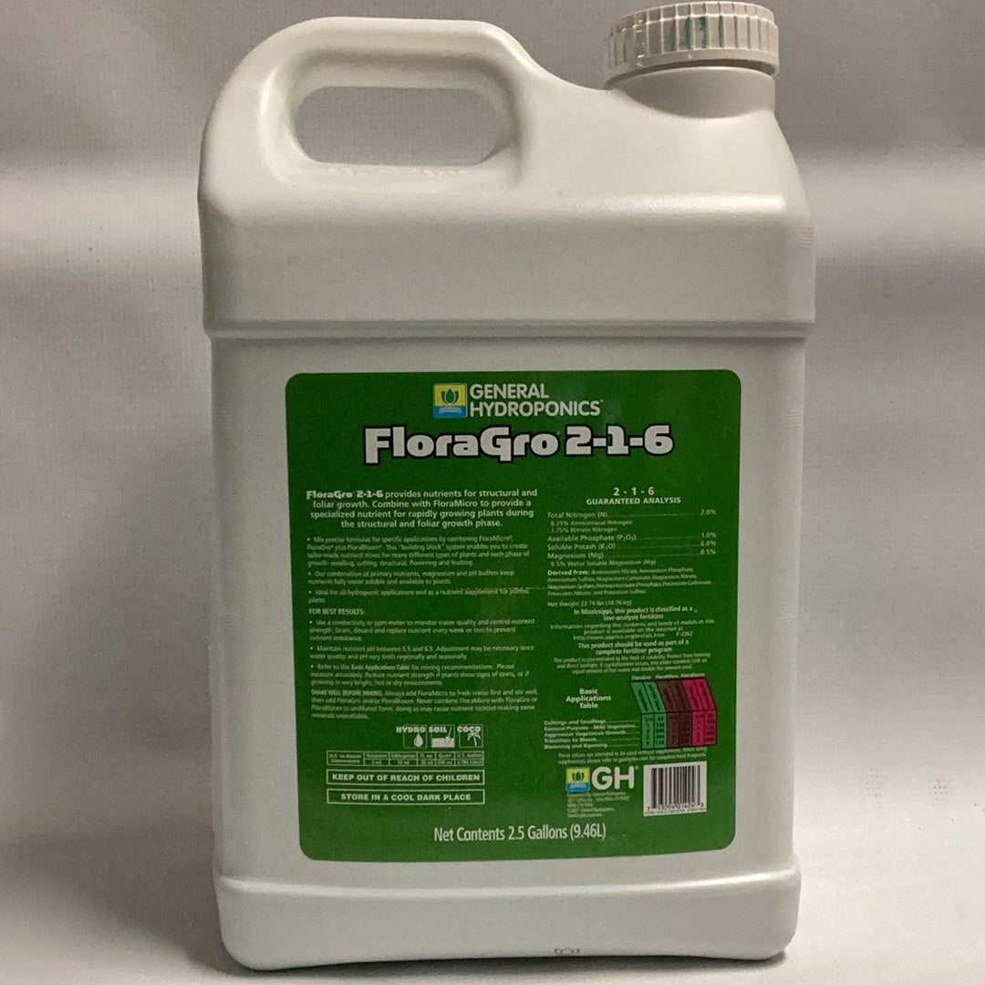 GH Flora Gro-Green : 2.5 Gal