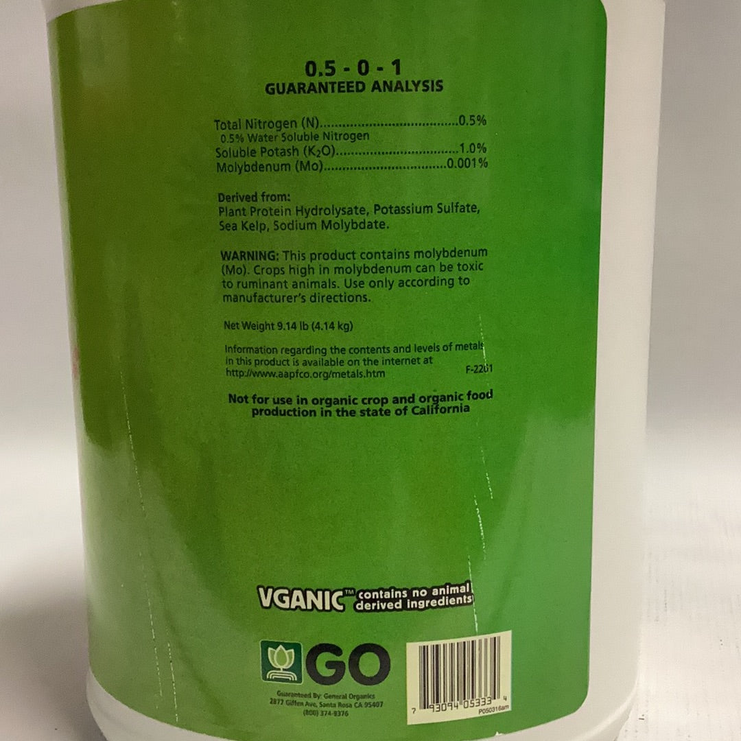 GH Bio-Bud-Gen Organics : 1 Gal