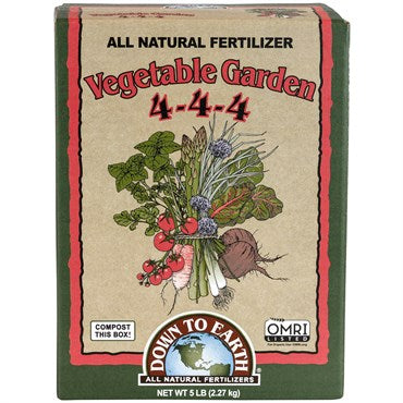 DTE Vegetable Garden Mix: 4-4-4