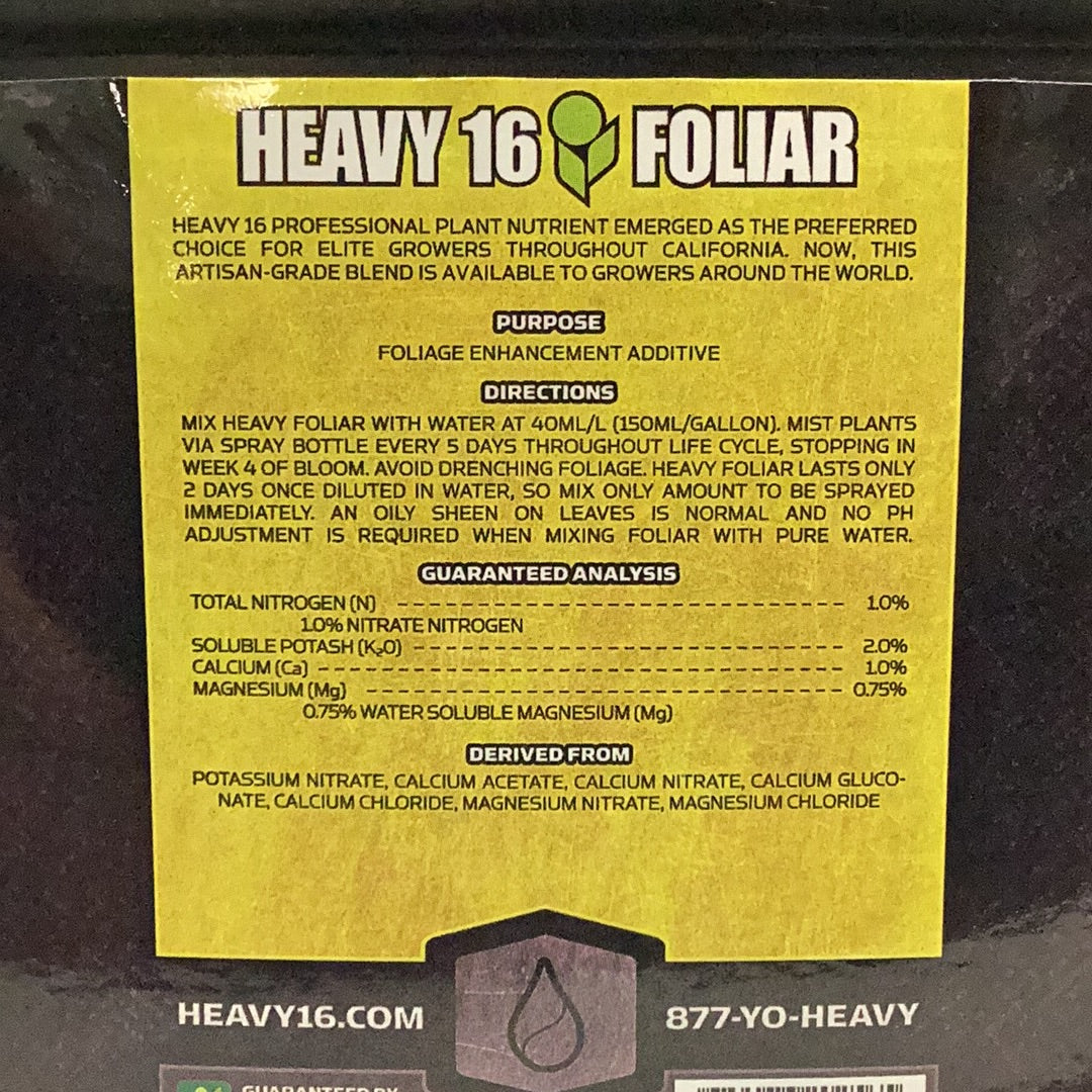 Heavy 16 Foliar-1 Quart