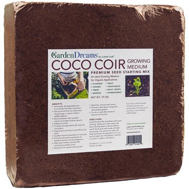 Garden Dreams Luster Leaf® Coco Coir - 10lb