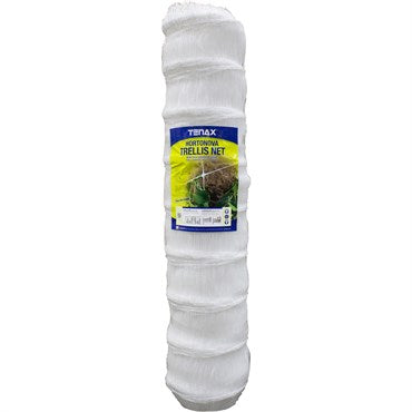 Tenax 10' x 3280' Plant Trellis Net Commercial Plastic Grade - White