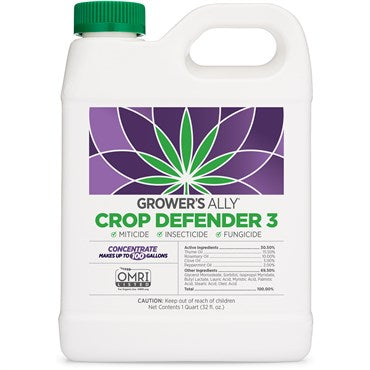 Grower's Ally® Crop Defender 3 - 32oz - Concentrate